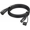 Neutrik NKE5E-E1E1-M0010 RJ45 síťové kabely, propojovací kabely CAT 5e 1 m černá vhodné pro venkovní oblast 1 ks Neutrik NKE5E-E1E1-M0010 RJ45 síťové kabely, propojovací kabely CAT 5e 1 m černá vhodné pro venkovní oblast 1 ks