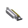 Deltron Connectors Konektor D-Sub, řada: DTS, počet kontaktů: 25, orientace těla: Pravý úhel 2.77 mm, Montáž na plošný Deltron Connectors Konektor D-Sub, řada: DTS, počet kontaktů: 25, orientace těla: Pravý úhel 2.77 mm, Montáž na plošný
