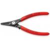 Kleště na pojistné kroužky, celková délka: 140mm 1, Chrom-vanadová ocel, Elektrická ocel Knipex