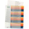 Leitz 1296 rejstřík DIN A4 1-20 polypropylen vícebarevná 20 karet extra široké , lze popsat pomocí počítače 12960000 Leitz 1296 rejstřík DIN A4 1-20 polypropylen vícebarevná 20 karet extra široké , lze popsat pomocí počítače 12960000