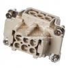 Kontaktní vložka HDC DE-006-F, zásuvka, 6 pin, 500 V / 16 A