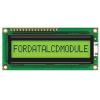 FC1601E01-FHYYBW-51SE podsvícení LED Žlutá, Zelená Fordata 1 řádek po 16 znacích FC1601E01-FHYYBW-51SE podsvícení LED Žlutá, Zelená Fordata 1 řádek po 16 znacích