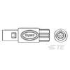 TE Connectivity TE AMP Medical Products 1877846-8 1 ks TE Connectivity TE AMP Medical Products 1877846-8 1 ks