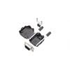 Encitech Connectors Plášť D-Sub, materiál pouzdra: Ocel, barva: Černá, D-SUB Encitech Connectors Plášť D-Sub, materiál pouzdra: Ocel, barva: Černá, D-SUB
