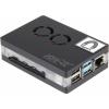 Joy-it RB-CaseP4+03 SBC skříň Vhodné pro (vývojové sady): Raspberry Pi® včetně aktivního chladiče, včetně magnetického uzávěru transparentní Joy-it RB-CaseP4+03 SBC skříň Vhodné pro (vývojové sady): Raspberry Pi® včetně aktivního chladiče, včetně magnetického uzávěru transparentní
