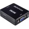 Maxtrack CS40L VGA / HDMI adaptér [1x VGA zásuvka, jack zásuvka 3,5 mm - 1x HDMI zásuvka] černá