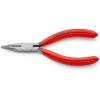 Úzké kleště 1, celková délka: 125mm, Vanadová elektrická ocel délka čelistí 27mm Přímý Knipex