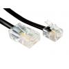 Telefonní kabel Vnější, Černá RS PRO RJ11 Vnější RJ45 15 m Telefonní kabel Vnější, Černá RS PRO RJ11 Vnější RJ45 15 m