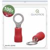 Quadrios 22C442 kulaté kabelové oko Průřez (max.)=1.5 mm² Ø otvoru=5.3 mm částečná izolace červená 1 sada Quadrios 22C442 kulaté kabelové oko Průřez (max.)=1.5 mm² Ø otvoru=5.3 mm částečná izolace červená 1 sada