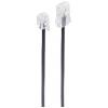 Shiverpeaks ISDN kabel [1x RJ11 zástrčka 6p4c - 1x RJ45 zástrčka 8p4c] 6 m černá