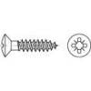 TOOLCRAFT TO-5454999 šrouby do dřevotřísky 3.5 mm 20 mm křížová drážka Pozidriv 88095 mosaz 1000 ks