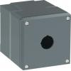 Pouzdro tlačítka, řada: Modular Metal Šedá Hliník ABB, počet výřezů: 1