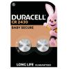 Duracell knoflíkový článek CR 2430 3 V 2 ks 300 mAh lithiová DL2430 Duracell knoflíkový článek CR 2430 3 V 2 ks 300 mAh lithiová DL2430