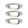 Paulmann 4064161325866 Nova vestavné svítidlo, LED, LED, 24 W, železo (kartáčované), sada 4 ks Paulmann 4064161325866 Nova vestavné svítidlo, LED, LED, 24 W, železo (kartáčované), sada 4 ks