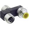Lumberg Automation 0906 UTP 101 7843 pasivní box senzor/aktor rozdělovač M12 s kovovým závitem 1 ks