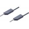 Hirschmann Test & Measurement MLN 200/2,5 GR měřicí kabel lamelová zástrčka 4 mm lamelová zástrčka 4 mm 2.00 m šedá 1 ks
