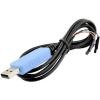 Radxa RockPi_USB_TTL Jumper kabely Rock Pi [1x USB 2.0 zástrčka A - 4x zásuvka drátového můstku] 1.50 m černá