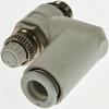 Regulátor průtoku, řada: Threaded SMC Vnější UNF Vnější UNF Regulátor průtoku, řada: Threaded SMC Vnější UNF Vnější UNF
