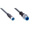 Kabel konektoru, A: Vnitřní, A: M8, Rovný 4, B: M12, B: Vnější, 60 V ac, 60V dc 4, IP67, IP65, IP66K, řada: YF8U14 SICK