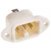 Bulgin Konektor IEC C16, orientace těla: Rovný, Montáž do panelu Vnější, 250V 10A Bulgin Konektor IEC C16, orientace těla: Rovný, Montáž do panelu Vnější, 250V 10A