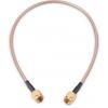 Koaxiální kabel, řada: SMA RG316, Bílá Polytetrafluorethylén, vnější průměr: 2.49 mm OD 304.8 mm 50 Ω Wurth Elektronik S