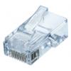 Ideal Industries Telekomunikační konektor Vnější, řada: FT-45, počet cest: 1, 24AWG Pájecí, RJ45, Průchod, pokovení:
