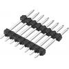 W & P Products pinová lišta (standardní) Počet řádků: 1 Počet kontaktů v řadě: 40 734-16,5-40-10-00 1 ks