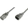 Digitus napájecí kabel [1x IEC zástrčka C14 10 A - 1x IEC C13 zásuvka 10 A] 5.00 m černá