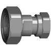 Telegärtner 100024542 100024542 adaptér 7-16 Konektor 4,3-10 - 7-16-DIN-zástrčka 1 ks