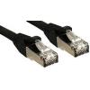 LINDY 45606 RJ45 USB kabel CAT 6 S/FTP 7.50 m černá 1 ks LINDY 45606 RJ45 USB kabel CAT 6 S/FTP 7.50 m černá 1 ks