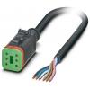 Phoenix Contact SAC-6P- 3,0-PUR/DTFS Kabel pro senzor/aktor, 1415027, piny: 6, 3 m, 1 ks Phoenix Contact SAC-6P- 3,0-PUR/DTFS Kabel pro senzor/aktor, 1415027, piny: 6, 3 m, 1 ks