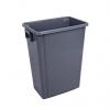 Robert Scott Nádoba na odpad, 60 Litre Recycling Waste Bin 60L, Šedá Drážka víko Polypropylen Robert Scott Nádoba na odpad, 60 Litre Recycling Waste Bin 60L, Šedá Drážka víko Polypropylen