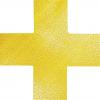 Durable 170104 Místo označení tvar křížový signální žlutá 10 ks (d x š x v) 150 x 150 x 0.7 mm