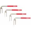 KS Tools 150.1061 Opravářské svorky zahnuté u-forma Ø 0,8 mm, 100 kusů