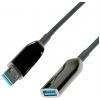 Roline USB kabel USB 3.2 Gen1 USB-A zásuvka, USB-A zástrčka 10.00 m černá 12.04.1075 Roline USB kabel USB 3.2 Gen1 USB-A zásuvka, USB-A zástrčka 10.00 m černá 12.04.1075