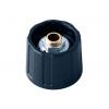 Knoflík potenciometru Černá 20 mm Průměr knoflíku 6 mm hřídel OKW A2520060 Kulatý hřídel Knoflík potenciometru Černá 20 mm Průměr knoflíku 6 mm hřídel OKW A2520060 Kulatý hřídel