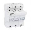 Držák pojistek 50A 690V ac Lovato 14 x 51 mm 3pólový Držák pojistek 50A 690V ac Lovato 14 x 51 mm 3pólový