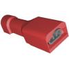 TE Connectivity Zásuvný konektor, řada: Ultra-Fast Plus .110 Izolované, 2.79 x 0.51 mm, Červená Vnitřní, celková délka: TE Connectivity Zásuvný konektor, řada: Ultra-Fast Plus .110 Izolované, 2.79 x 0.51 mm, Červená Vnitřní, celková délka: