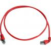 Telegärtner 100008015 RJ45 síťové kabely, propojovací kabely CAT 6A S/FTP 1.00 m červená samozhášecí, bez halogenů 1 ks Telegärtner 100008015 RJ45 síťové kabely, propojovací kabely CAT 6A S/FTP 1.00 m červená samozhášecí, bez halogenů 1 ks