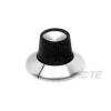 TE Connectivity TE AMP Industrial Switches and Knobs otočný knoflík s měřítkem černá (Ø) 29.7 mm 1 ks Package