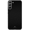Black Rock Ultra Thin Iced zadní kryt na mobil Samsung Galaxy S22+ karbonová