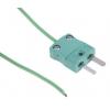 Termočlánek s odkrytým spojem 5 m kabel typ K Perfluoralkoxyalkan 5 m sonda, -75 °C 1/0.5 mm na 260 °C IEC, RoHS