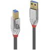 LINDY USB kabel USB 3.2 Gen1 USB-A zástrčka, USB-B zástrčka 5.00 m šedá 36664