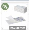 Quadrios 25CA671 kulaté suché zipy, lepicí, háčková a flaušová část, (d x š) 25 mm x 50 mm, bílá, 10 ks Quadrios 25CA671 kulaté suché zipy, lepicí, háčková a flaušová část, (d x š) 25 mm x 50 mm, bílá, 10 ks