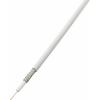TRU COMPONENTS RG6 /U, 1567170 koaxiální kabel, vnější Ø: 6.60 mm, 75 Ω, 65 dB, bílá, 50 m