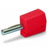WAGO Banánek, 4 mm, 42V, 20A, Červená, Vnější Klecová svorka, délka: 40 mm Banánek Jack WAGO Banánek, 4 mm, 42V, 20A, Červená, Vnější Klecová svorka, délka: 40 mm Banánek Jack