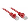LINDY 48185 RJ45 síťové kabely, propojovací kabely CAT 6 U/UTP 5.00 m červená 1 ks LINDY 48185 RJ45 síťové kabely, propojovací kabely CAT 6 U/UTP 5.00 m červená 1 ks