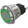 Indikátor, řada: 82 Zelená, typ žárovky: LED Pájecí zakončení EAO 24V ac/dc 19 mm, IP65, IP67 Indikátor, řada: 82 Zelená, typ žárovky: LED Pájecí zakončení EAO 24V ac/dc 19 mm, IP65, IP67