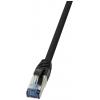 LogiLink CQ6135S RJ45 USB kabel CAT 6A S/FTP 40.00 m černá stínění pletivem, bez halogenů, krytí PUR, odolné proti kyselinám, odolné proti oleji 1 ks LogiLink CQ6135S RJ45 USB kabel CAT 6A S/FTP 40.00 m černá stínění pletivem, bez halogenů, krytí PUR, odolné proti kyselinám, odolné proti oleji 1 ks