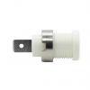Mueller Electric Banánkový konektor, 4 mm, 1kV, 35A, Bílá, Vnější Pájecí očko, materiál kontaktu: Mosaz, pokovení Mueller Electric Banánkový konektor, 4 mm, 1kV, 35A, Bílá, Vnější Pájecí očko, materiál kontaktu: Mosaz, pokovení